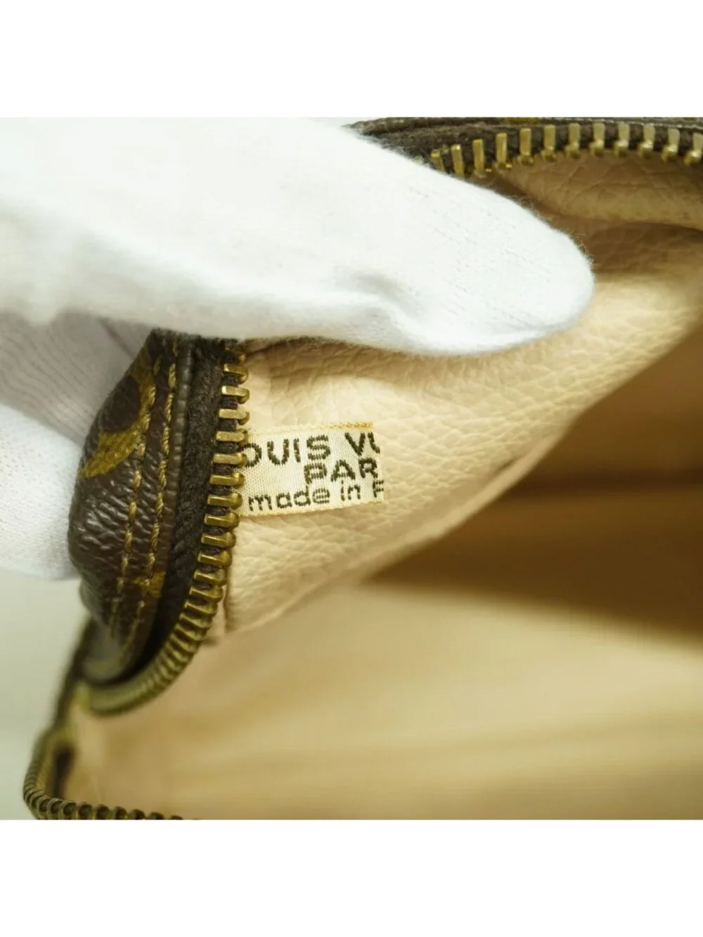 Louis Vuitton Pouch Monogram Trousse Twillet 23 Brown